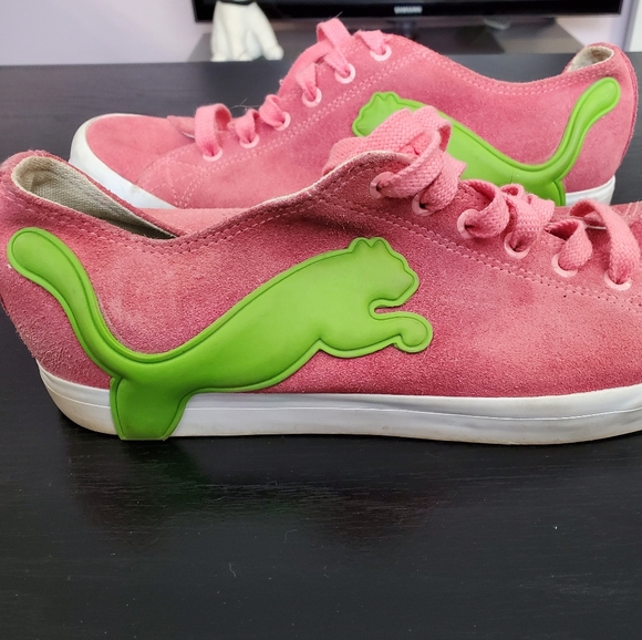 Unique suede Puma skate shoes big cat - Picture 3 of 12